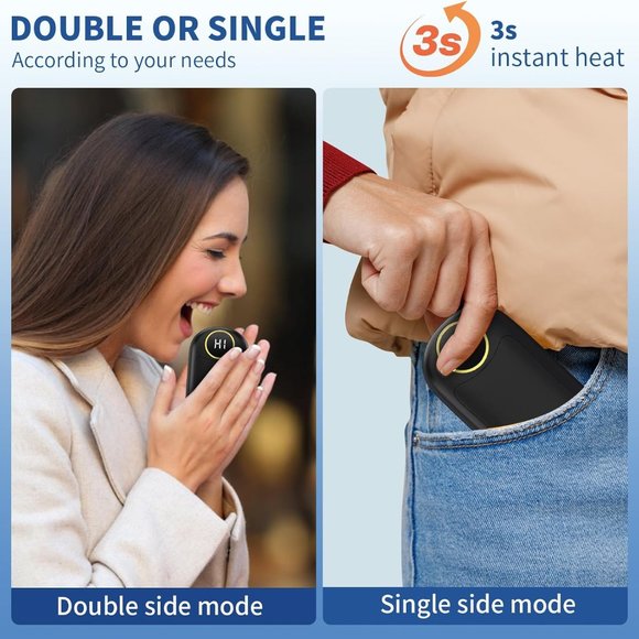 7000mAh‎ Rechargeable Electric Hand Warmer and Power Bank - Picture 8 of 12